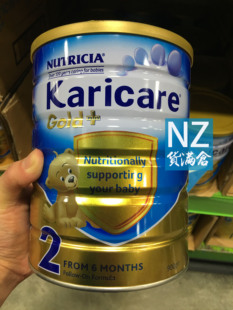 新西兰直邮Karicare/可瑞康2段婴儿奶粉1箱6罐装-包邮