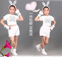 小兔子演出服装六一儿童节小白兔表演服动物新款小孩子幼儿园舞蹈