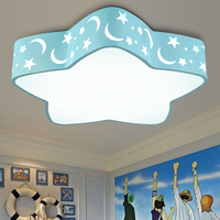 LED吸顶灯具 卧室灯房间灯儿童灯卡通变光三色创意现代简约灯饰