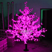 特价LED树灯1.5-2米枫叶树圣诞树灯防水装饰灯树节日发光树婚庆