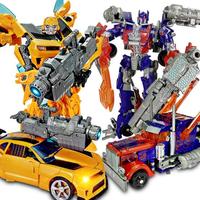 合金版变形玩具金刚擎天柱大黄蜂汽车机器人模型正版男孩儿童玩具