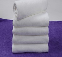 白色非纯棉酒店宾馆美容洗浴足疗工业一次性纤维毛巾特价批发包邮