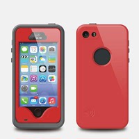 2017新品iPhone5s/5c防水手机保护壳苹果5s/5c小圆点防摔游泳潜水