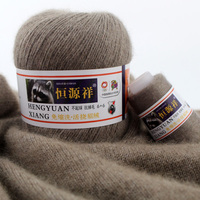 貂绒毛线 中粗手编貂绒线 考拉黛貂绒毛线6+6正品羊绒线机织 特价