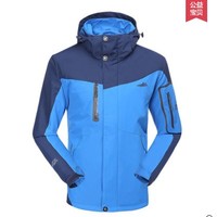 三合一两件套冲锋衣男女士定制外套西藏秋冬季透气防水户外登山服