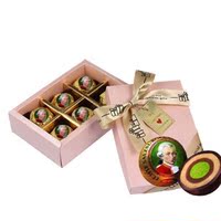 奥地利 MOZART莫扎特好友相送礼盒6颗装巧克力 两色选