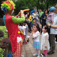 上海儿童生日派对气球布置策划魔术泡泡秀表演小丑棉花糖充气城堡