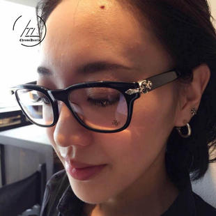 【日本代购】克罗心5月新款 Well Strung 系列黑色眼镜架眼镜框