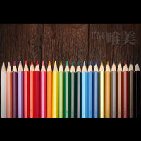 【天天特价】辉柏嘉24色油性彩铅秘密花园水溶彩色铅笔包邮送笔盒