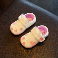 宝宝秋鞋0-1岁女宝宝鞋子春秋款1-2岁女七八6-12个月学步鞋婴儿鞋
