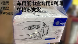 汽车载纸巾盒专用于奔驰宝马奥迪遮阳板挂式纸巾汽车用纸巾 盒 套
