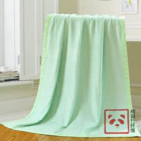 夏季竹纤维双层盖毯成人毛巾被宝宝夏凉毯单人双人凉爽空调毯毯子