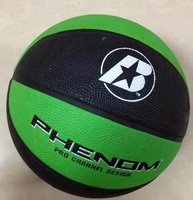 包邮促销PHENOM青少年学生橡胶篮球比赛训练用篮球送气筒气针
