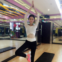 韩国瑜伽服套装秋冬款显瘦健身服女三件套健身房运动套装女跑步服
