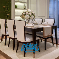 特价全实木椅子现代新中式酒店餐厅餐桌椅靠背纯橡木休闲家用餐椅