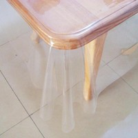 90*170大尺寸超薄软质玻璃透明塑料桌垫可下垂防水油免洗PVC餐布