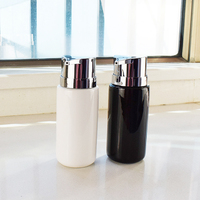 陶瓷洗手液瓶黑白色洗发水分装瓶酒店宾馆乳液瓶子塑料创意按压头