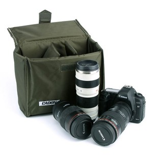 CADEN/卡登 A系列 单反摄影相机内胆包 加厚型户外多用途 4码可选