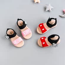 2016夏季童鞋新款韩版儿童凉鞋女童公主卡通手掌可爱休闲凉鞋