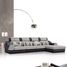 房夏布艺沙发组合简约现代客厅家具大小户L型转角新款可拆洗沙发