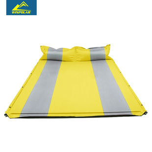 winpolar川跃自动充气垫户外帐篷睡垫防潮垫加宽加厚双人气垫露营