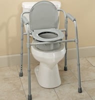 马桶增高可调加厚老人坐便器孕妇坐厕椅老年人大便椅坐便椅可折叠