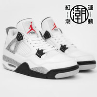 红潮 Air Jordan 4 White Cement AJ4白水泥 乔4 男女 840606-192