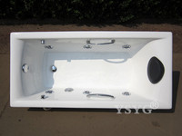 YSYG碧欧芙1.7米1.8米1.5米1.6米铸铁按摩浴缸智能恒温加热浴盆