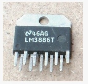 NS国半功放集成块 LM3886T 单声道功放芯片 拆机