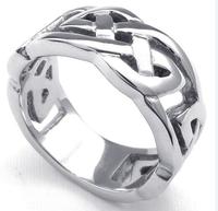 新款上市新款钛钢不锈钢现货霸气时尚美国队长雷神日韩版男士戒指