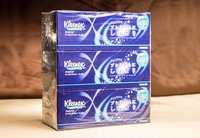 日本进口纸 Crecia Kleenex舒洁 高级鼻敏感用柔软纸巾 180抽*3盒