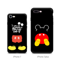 可爱米奇迪士尼米老鼠iPhone7plus苹果i6s plus手机壳情侣女款潮5