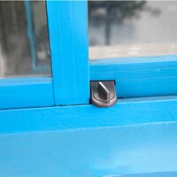 推拉塑钢铝合金门窗户锁窗户限位器 平移门窗儿童安全锁防盗锁扣