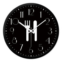 Momen 北欧简约现代创意钟表时尚餐厅时钟圆形大钟石英钟静音挂钟
