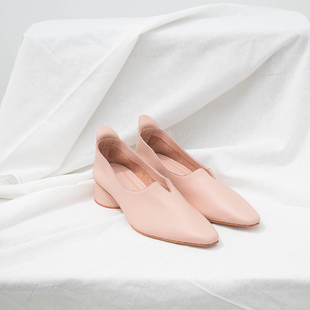 泰国代购 独家代理 经典全手工超柔软小羊皮3.5cm高女单鞋 超舒适