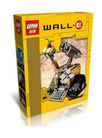 乐拼瓦力WALL-E瓦力机器人儿童益智人仔拼装积木男女孩