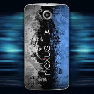 谷歌Nexus6贴纸MOTO X Pro后背贴膜XT1115木纹酷炫Nexus6手机背膜