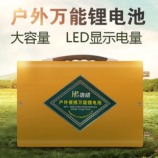 锂电池12V户外家用大容量40AH60AN80AH100AH120AH照明储电瓶包邮